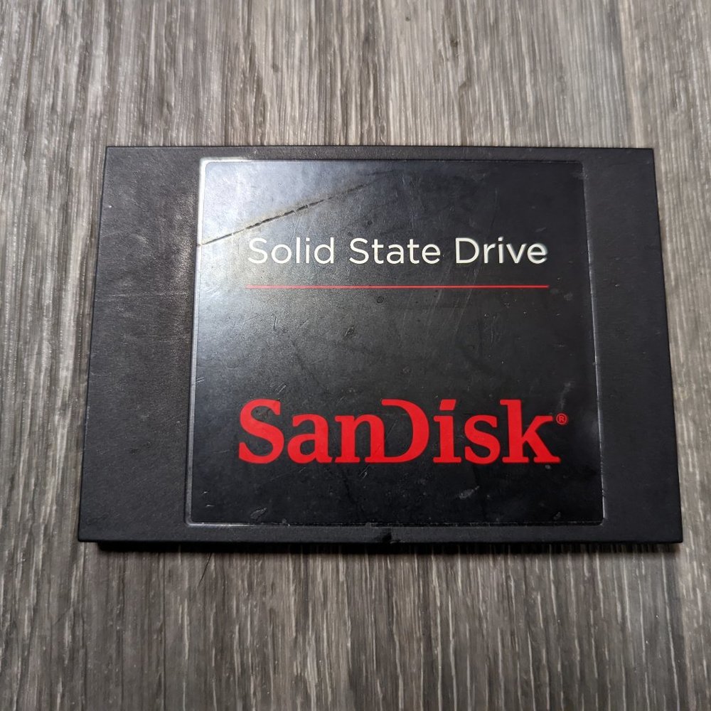 SET OF TWO SanDisk 128GB Solid State Drives